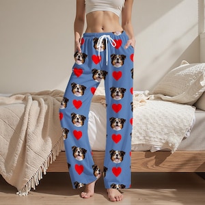 Custom Face Pyjamas,Personalized Pajama Pants,Face Pajama,Custom Photo Pajamas,Personalized Name Pajamas,Pet Face Pajamas,Gift For Family