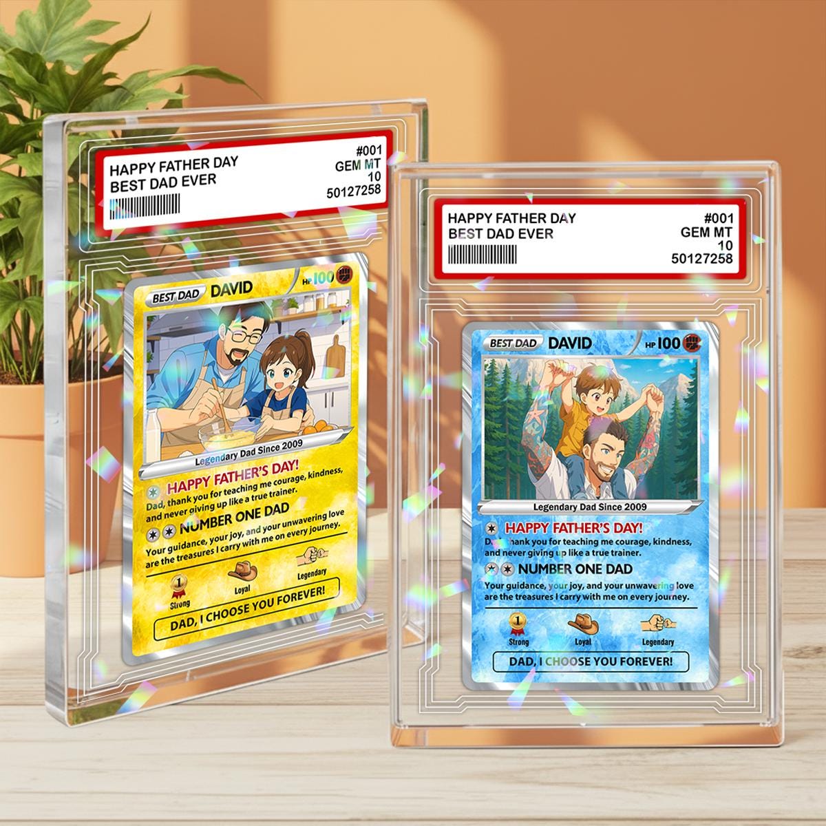 how to tell condition of pokemon cards Dad Card main image 0