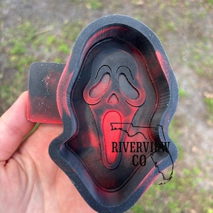 Ghost face car freshie mold