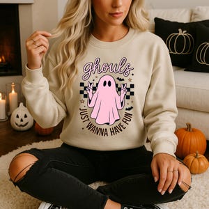 Sweatshirt Ghouls Just Wanna Have Fun – Leuke Halloween-spooktrui voor het griezelseizoen