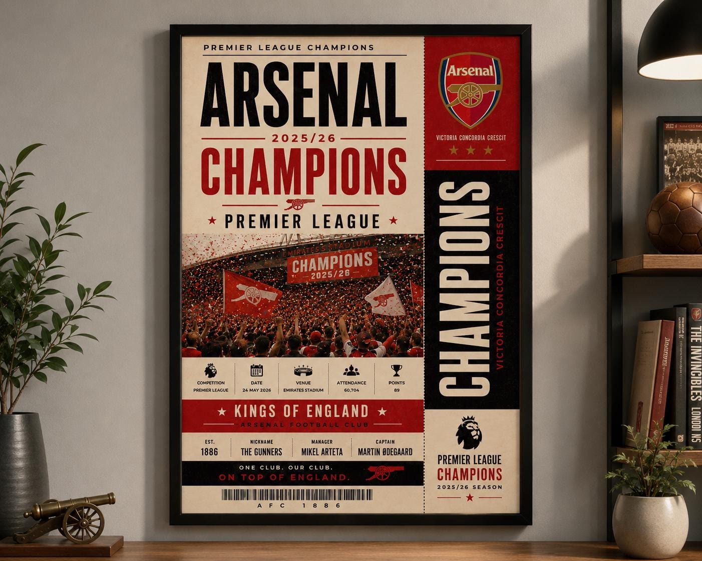 Arsenal posters - Etsy 日本