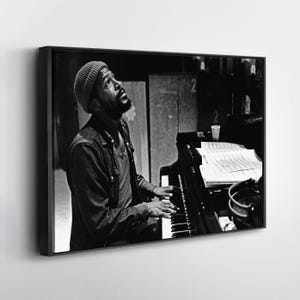 Marvin Gaye Poster Canvas Wall Art Home Decor Framed Poster Print