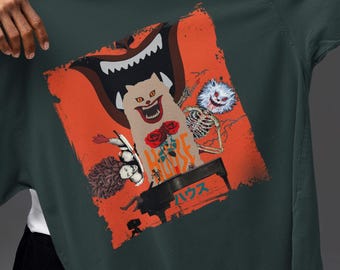 1977年 日本ホラー映画『ハウス』Tシャツ｜大林宣彦｜カルト映画