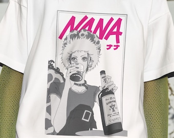Chemise manga punk rock Nana Osaki | Vêtements d'anime Nana Komatsu