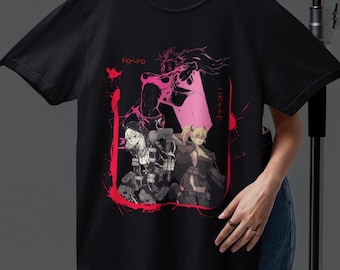 Nikaido Devil Form Shirt | Dorohedoro Female Fighter Top | Comfort Colors