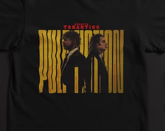 Pulp Fiction Tarantino Shirt | Vincent and Jules Movie Poster | Cult Cinema Gift