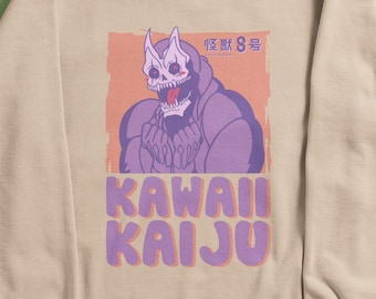 Kawaii Kaiju No 8 Shirt | Kafka Hibino Pastel Top | Comfort Colors Apparel