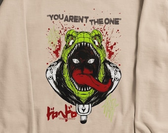 Kaiman Lizard Head Shirt | Dorohedoro Quote Top | Comfort Colors Apparel