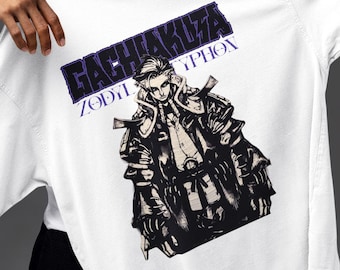 ゾディル・ガチアクタ・スウェットシャツ | ヴァンダルズ・リーダー・アニメシャツ | ダーク・ウェイストランド・マンガ・パーカー