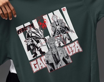 Chemise manga Gachiakuta Enjin | Vêtements Shonen nouvelle génération | Haut d'anime Urban Fantasy