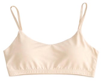Bamboo Bralette – Soft Breathable Wireless Bra with Removable Pads, Sustainable OEKO-TEX 100 Certified fabric