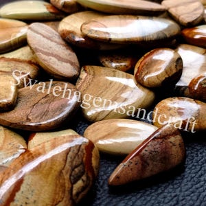 Picture Jasper Gemstone Lot, Loose Picture Jasper Cabochon Lot, Picture Jasper Jewellery Gemstone, Wholesale Picture Jasper for Jewellery