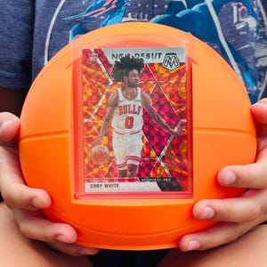 3D Printed Basketball Card Stand, Trading Card Display, Card Holder, Collectors Display