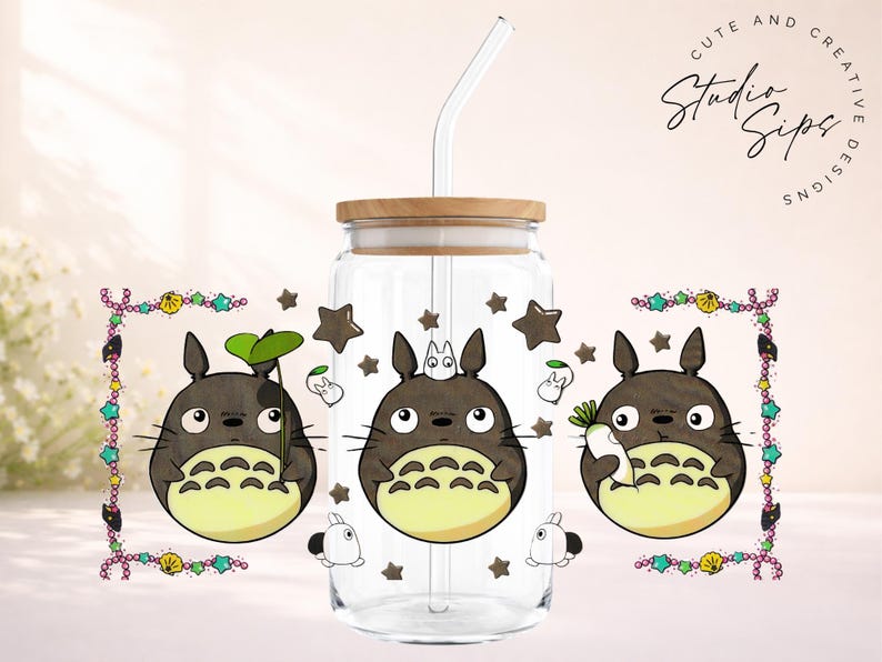 Totoro - Spirited Away - Ponyo - Mugs, Tumbler Cup or Drink Bottles - Multiple Designs Available - Studio Ghibli Themed Reusable Cups - Q