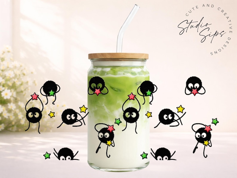 Totoro - Spirited Away - Ponyo - Mugs, Tumbler Cup or Drink Bottles - Multiple Designs Available - Studio Ghibli Themed Reusable Cups - E