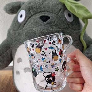 2 sets glass mugs