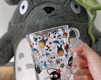 Totoro - Spirited Away - Ponyo - Mugs, Tumbler Cup or Drink Bottles - Multiple Designs Available - Studio Ghibli Themed Reusable Cups -