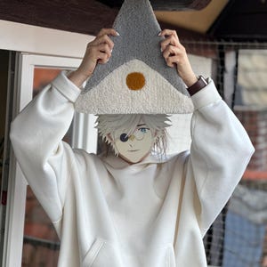 Handgetufteter Qifrey's Hut Teppich inspiriert von Witch Hat Atelier | Handgemacht in Deutschland | Anime Teppich Unikat