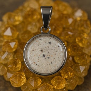 Pet Ashes Memorial Pendant - Memorial Cremation Necklace