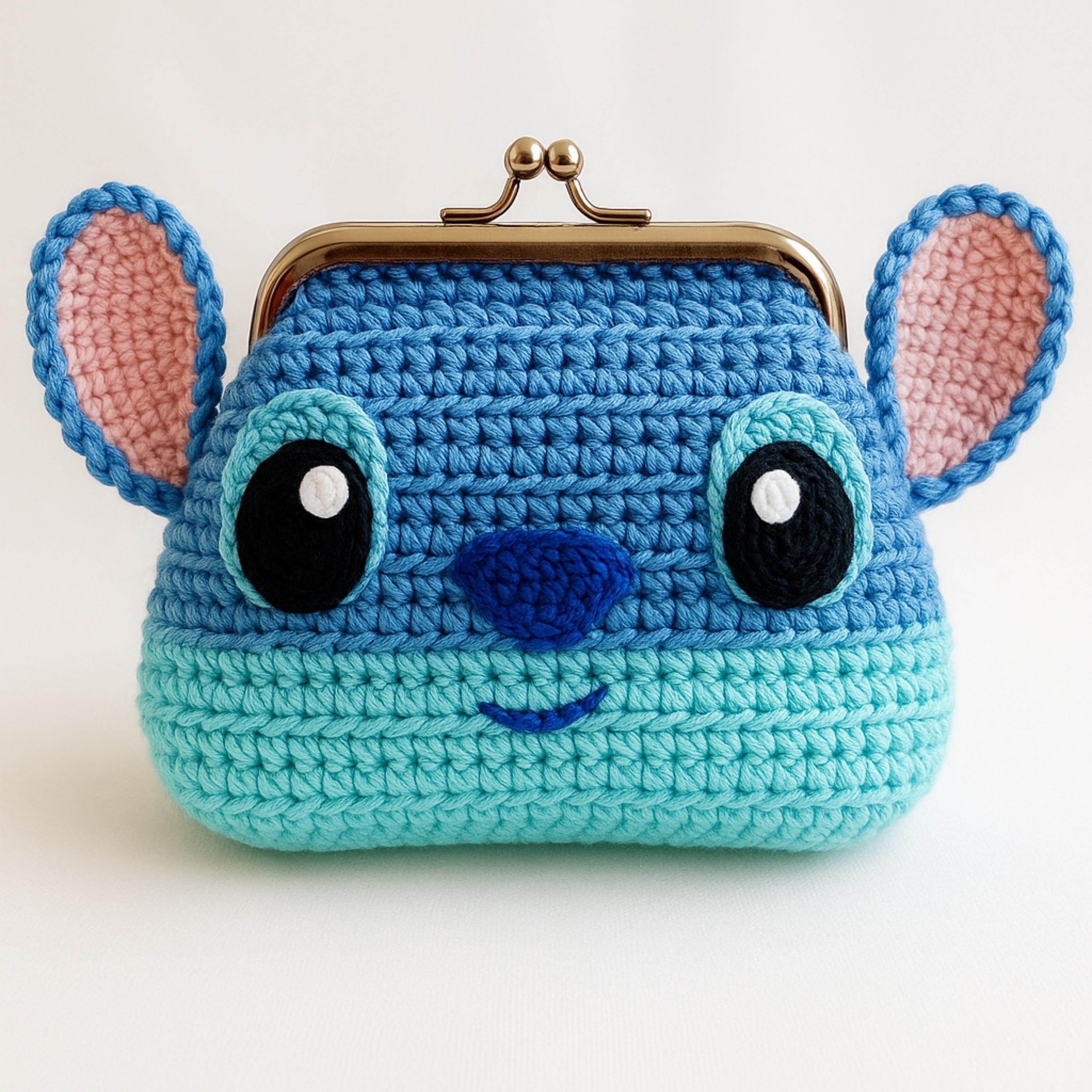 All'uncinetto, portamonete Italia