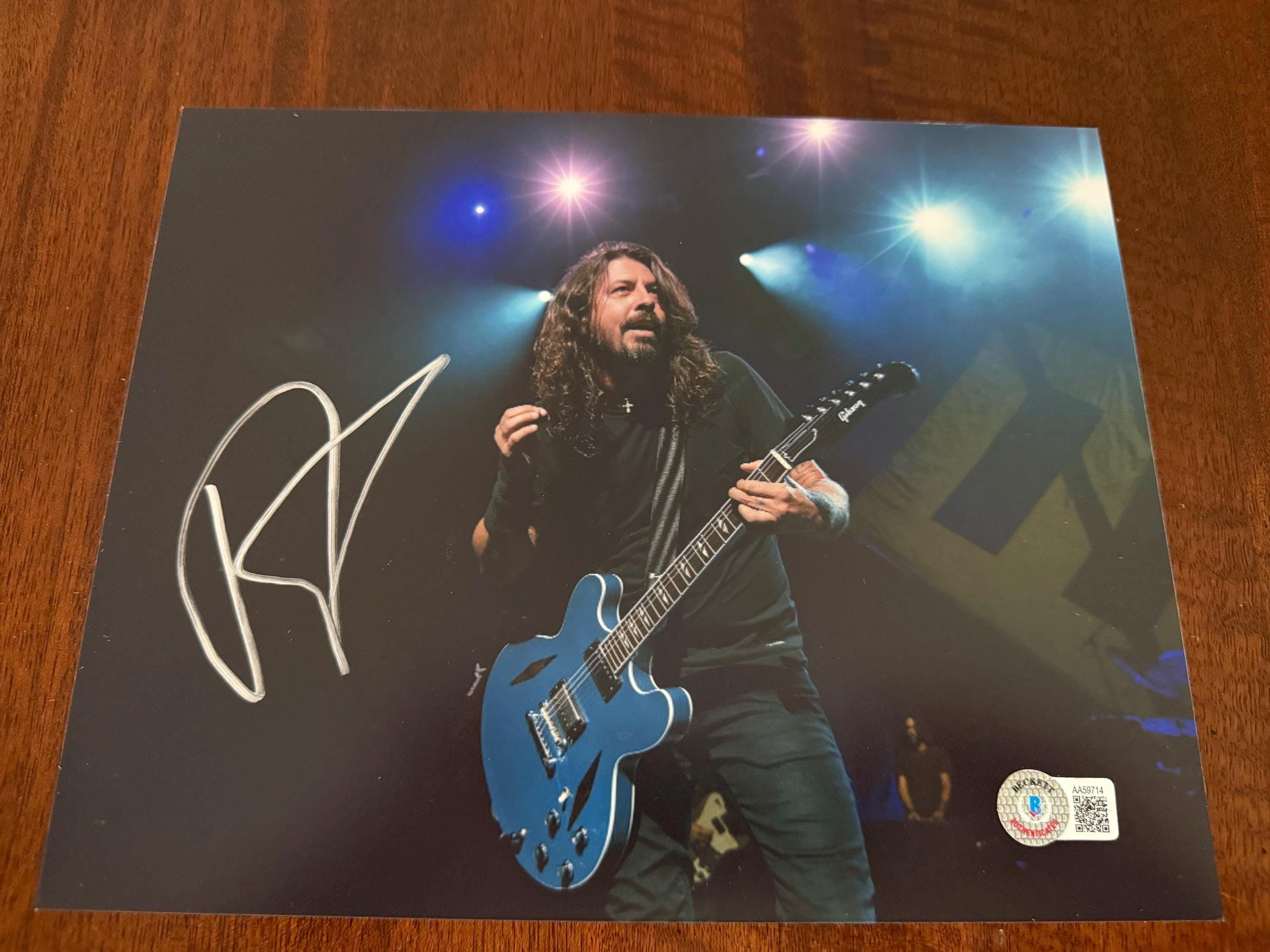 Foo Fighters Signed - Etsy