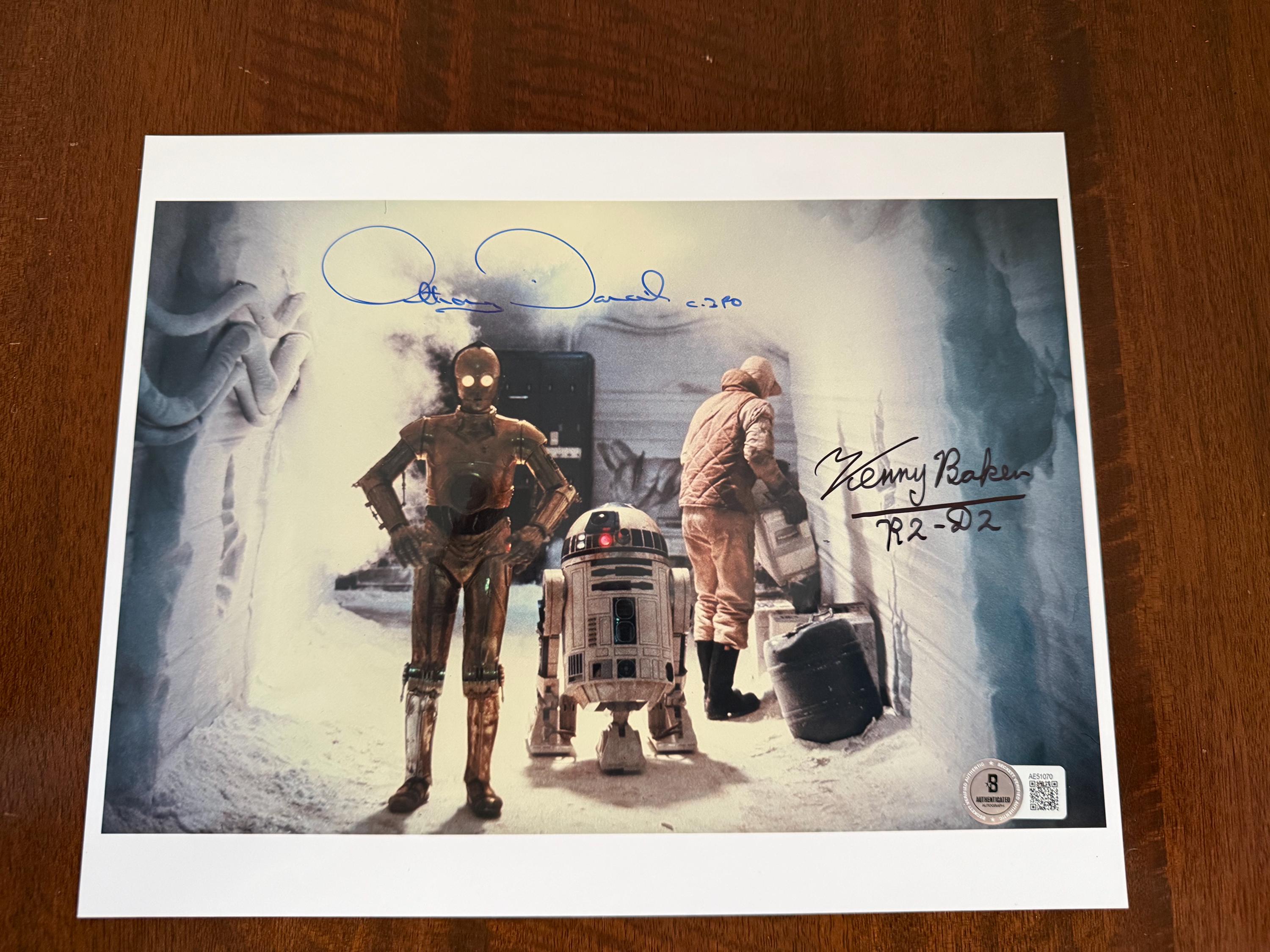 Kenny Baker Signed - Etsy