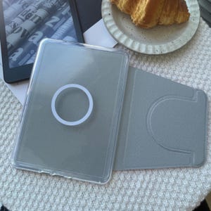 Minimalist Brown Star Kindle Case, Magnetic Flip Custom eReader Cover for Kindle Paperwhite 12th, Kindle 11th, Oasis, Kobo Clara, Libra 2 image 5