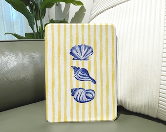 Minimalist Stripe Kindle Case, Detachable Magnetic Paperwhite Cover With Clear Back, Aesthetic Kindle , Kobo Clara Colour Gift For Bookish