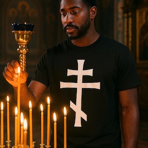 Minimalist Cross Graphic Unisex T-Shirt, Faith-Based Tee, Perfect for Everyday Wear, Gift for Christians, Casual Style, Cross streetwear