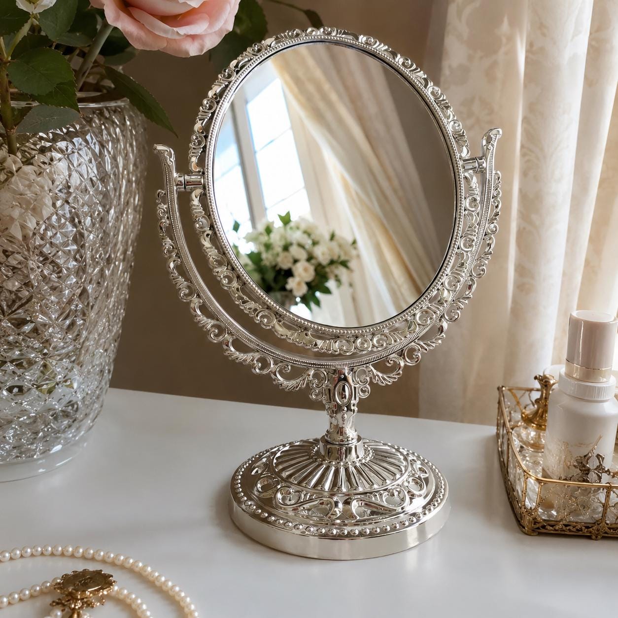 80s Vintage Makeup Mirror - Etsy Canada