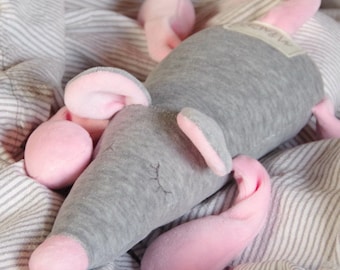 Peluche ratto personalizzato, animale di peluche fatto a mano, peluche per bambini