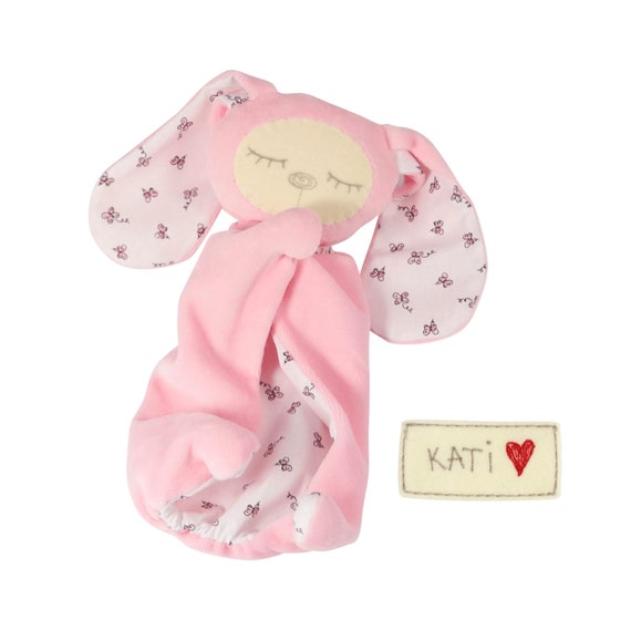 NEW Handmade Baby Girl Security Blanket Great for Baby Shower Gift