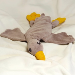 Goose Stuffed Animal, Adoption Gift, Customizable Bird Lovey