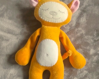 Tigre de peluche personalizado, regalo hecho a mano para baby shower, Año del Tigre