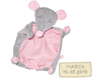 Manta de seguridad personalizada para rata: suave manta de algodón para bebé