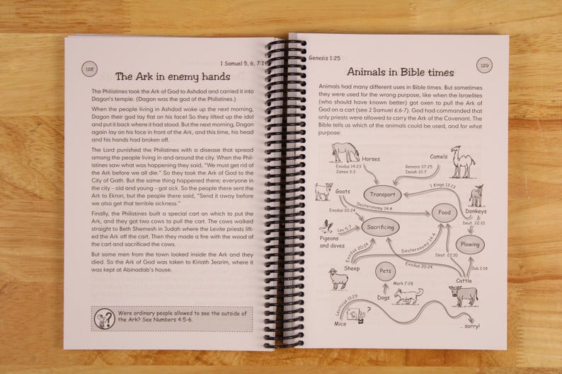 The Bible Made Easy - for Kids (spiral Bound) - Etsy