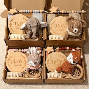 Baby Gift Box – Newborn Gift Set – Personalized Baby Gift – Maternity Gift – Baby Shower Present – Luxury Baby Gift Box