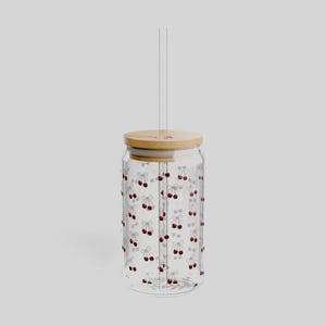 Reusable Sipper Cup – Pink Bow, Purple Bow, and Cherry Design