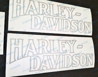 Harley Davidson-tankstickers (set van 2)