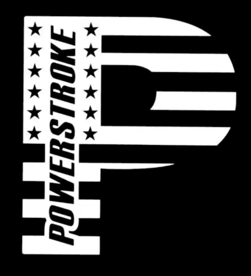 Powerstroke Sticker Svg - Etsy, image size:859x943