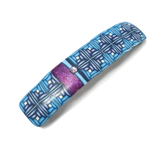 Small Hair Barrette For Thin Hair No Slip Steel Hinge French Etsy