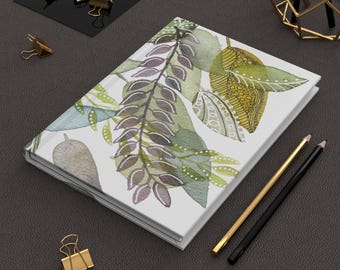 Botanisches Hardcover Notizbuch Morgen Journal Schreiben Buch Seite Tagebuch Blumen Design Natur Inspiriert Garten Notizbuch Büro Accessoire Schreibtisch