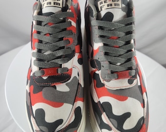 Custom Air Force 1 Sneakers – Handcrafted Camo Design