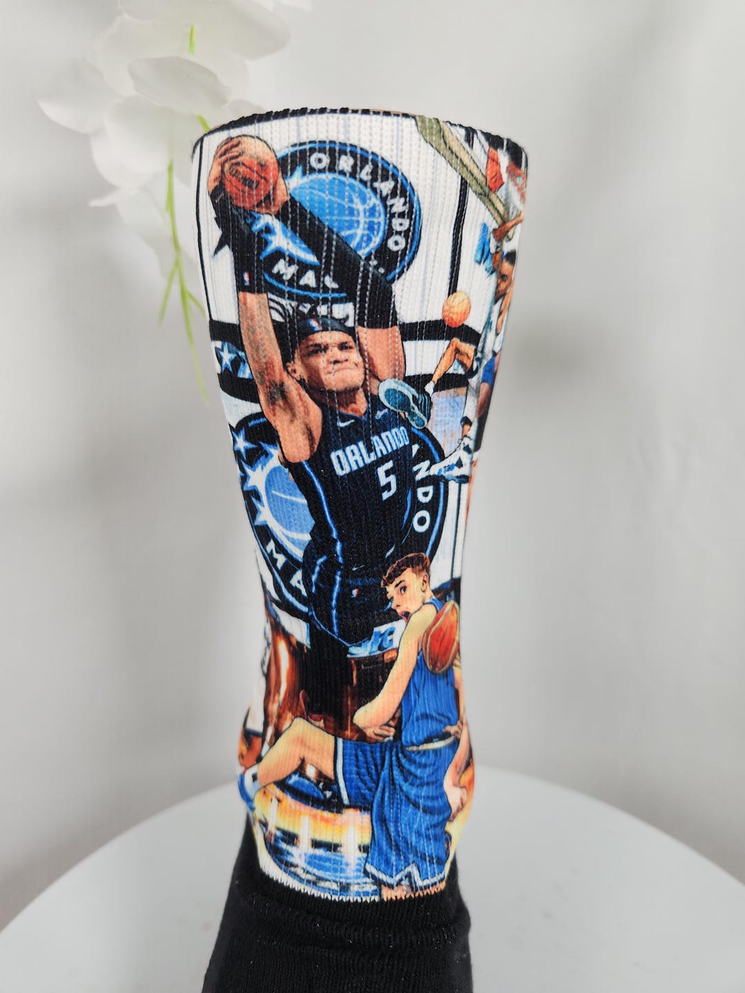 Orlando Magic Custom Crew Socks, Personalized Team Design - Etsy