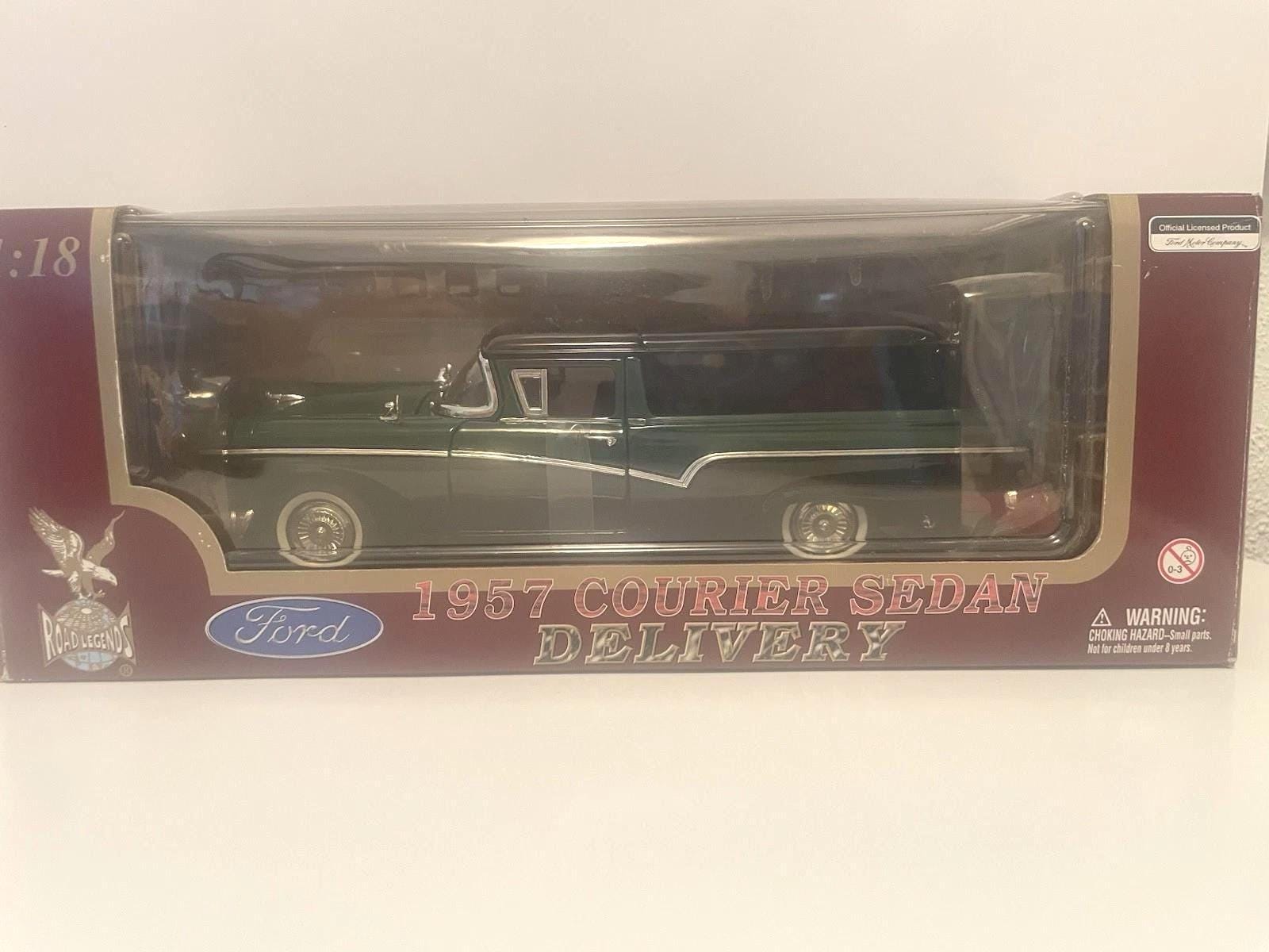 ミニカー FORD COURIER SEDAN DELIVERY 1957 Road Legends 1957 Ford Courier Sedan Delivery Green/black NEW - Etsy