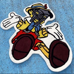MF DOOM x Pinocchio Custom Rug – Hand-Tufted Art Rug