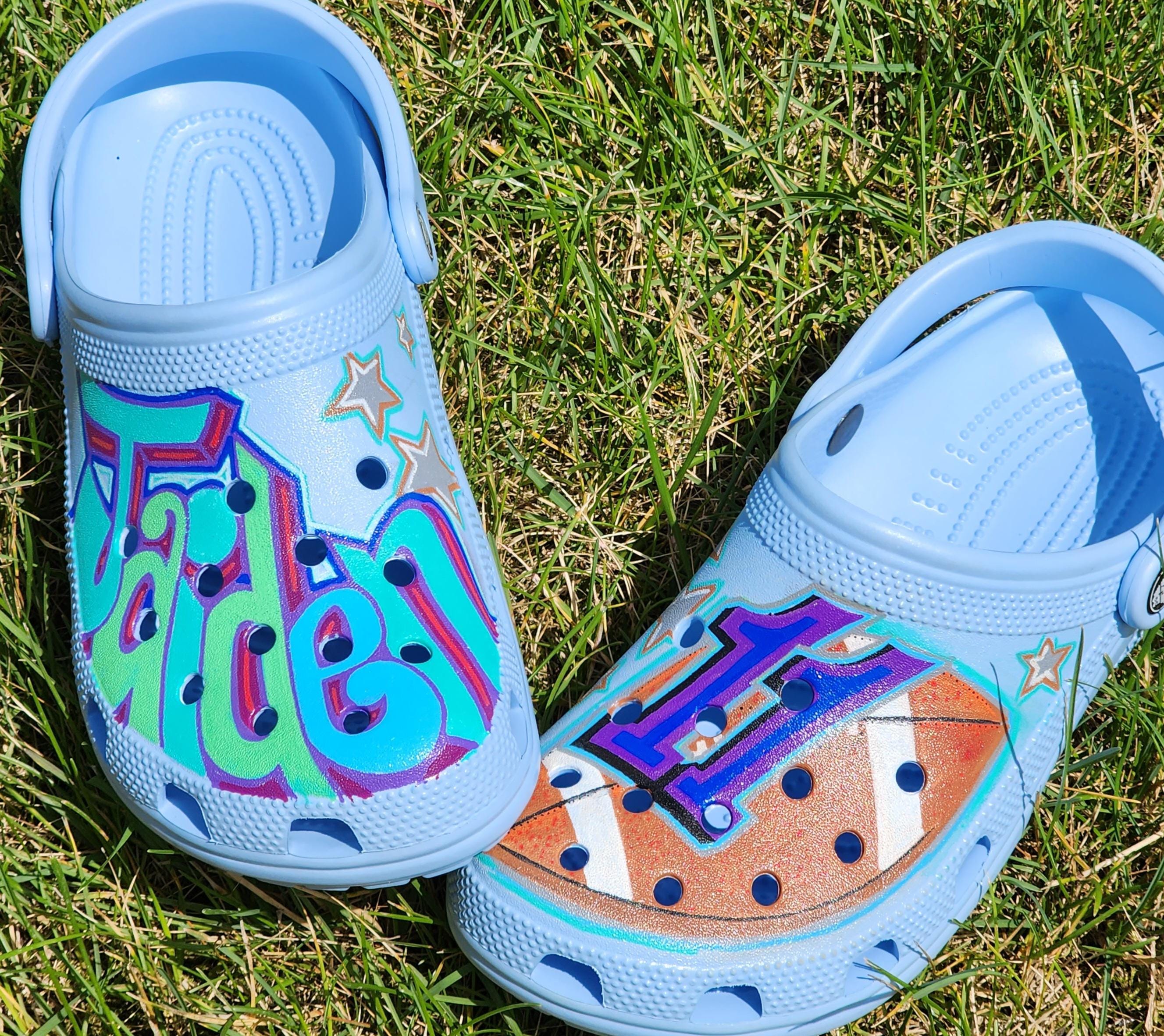 Custom Painted Crocs - Main Image