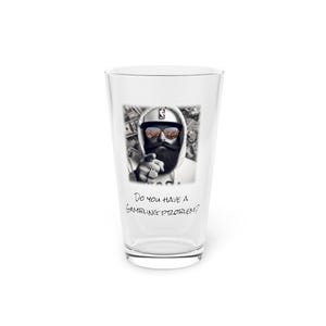 Customizable Pint Glass, 16oz Drinking Glass, Personalized Beer Glass, Gift for Him, Funny Barware, Unique Home Decor
