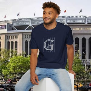 Giancarlo Inspired T-Shirt for Everyday Wear, Perfect Gift for Graduates, Stylish Casual Wear, Yankees Fans