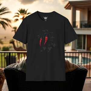 Kantiges Grafik-T-Shirt für Konzertliebhaber, Cooles Band-T-Shirt, Unisex schwarzes T-Shirt, Geschenk für Musikfans, lässige Streetwear, Vintage Rock-Stil